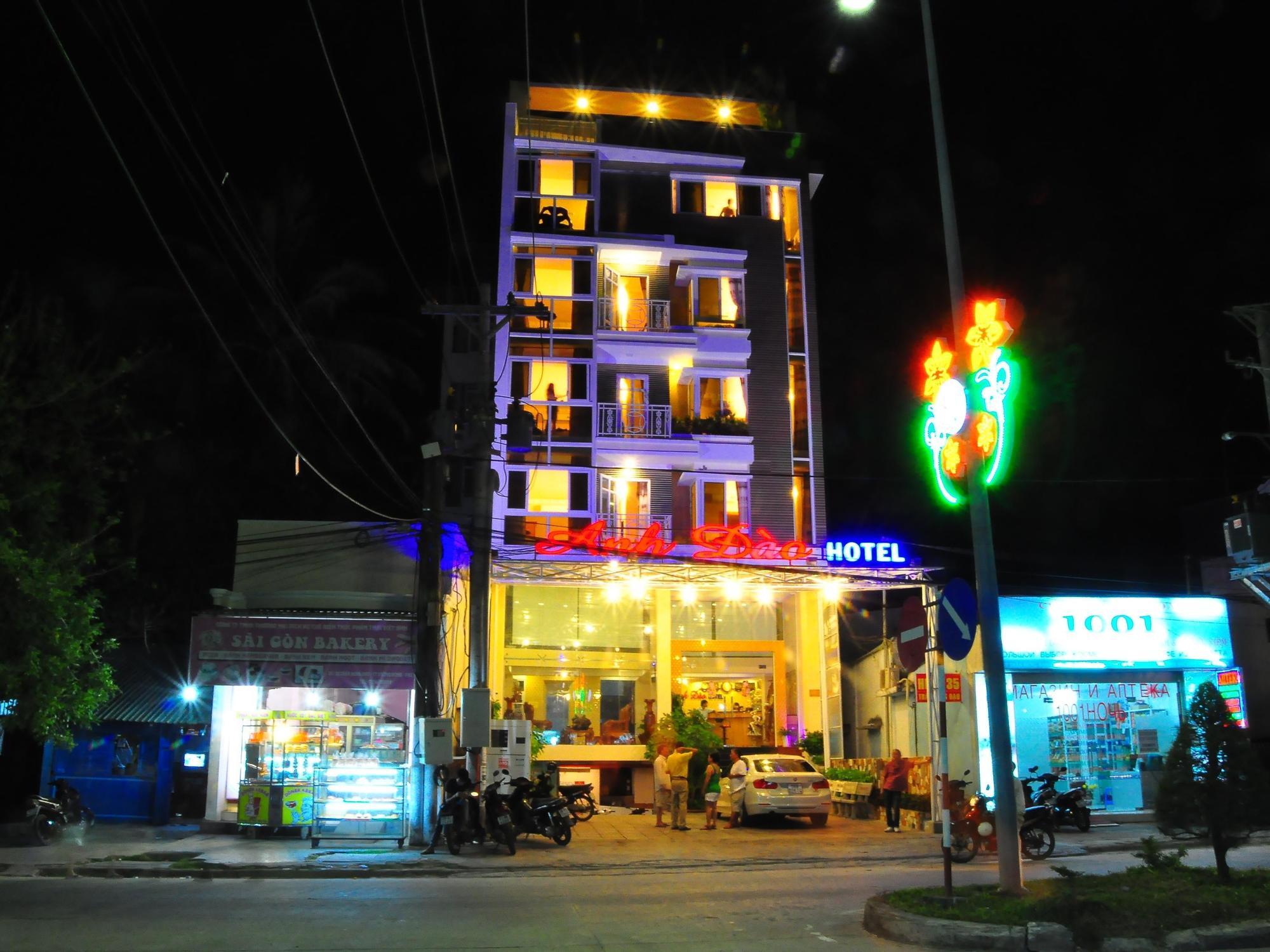 Anh Dao Hotel Duong Dong Exterior foto