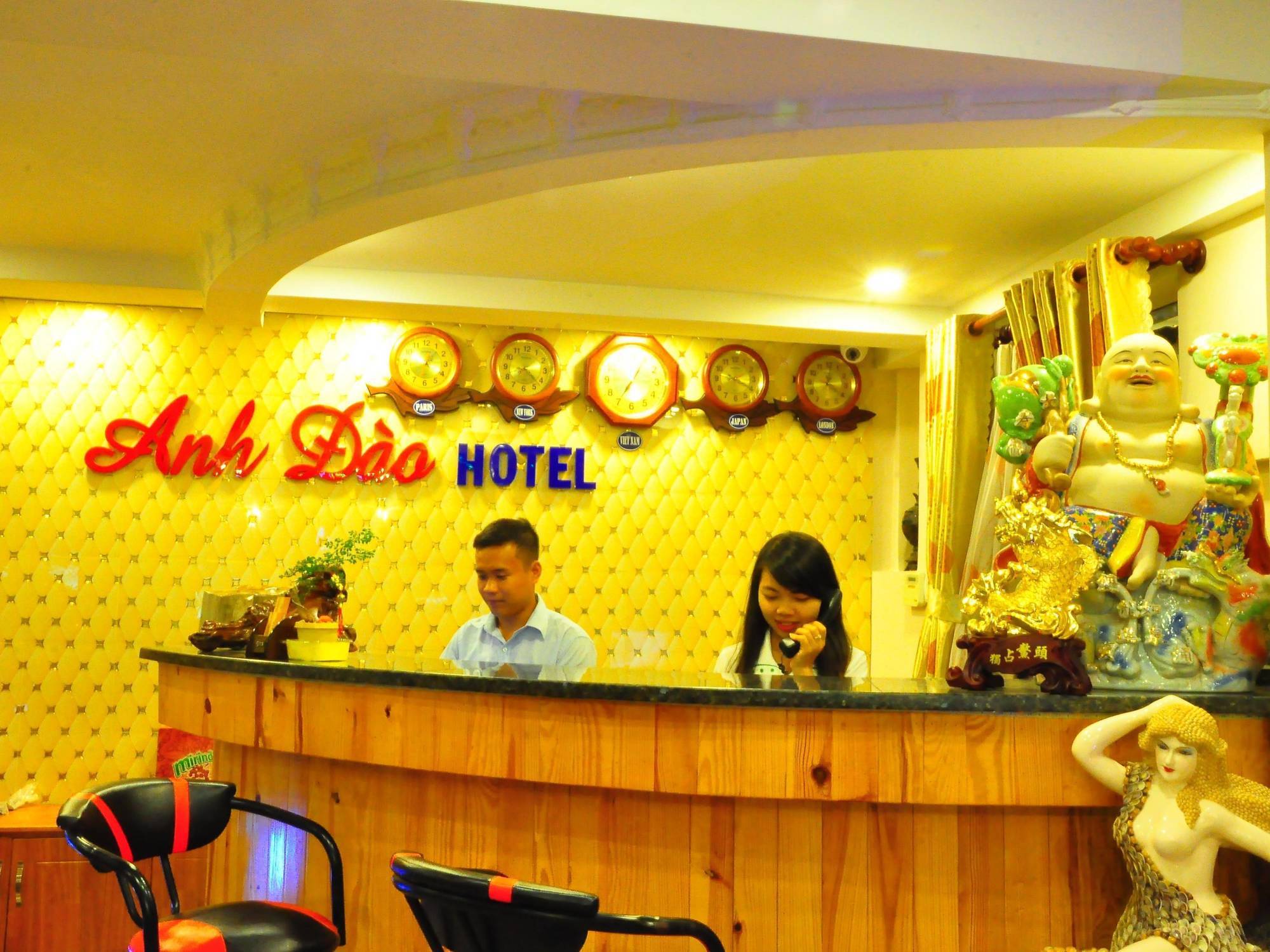 Anh Dao Hotel Duong Dong Exterior foto